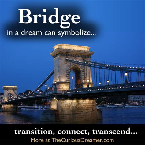 The Significance of Bridges as Symbols for Life Transitions in the Interpretation of Dreams