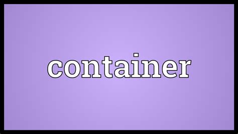 The Significance of Containers in Dreams