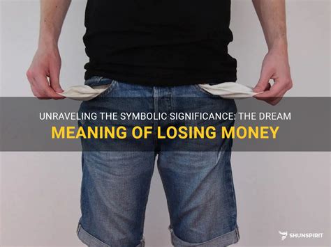 The Significance of Dreaming About Losing Money