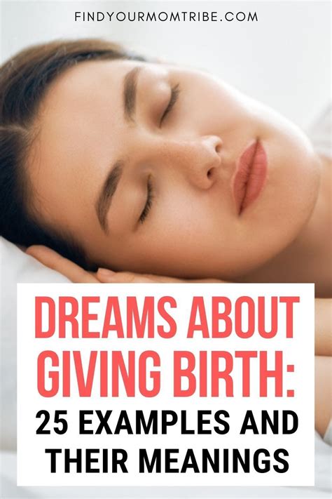 The Significance of Dreams About Giving Birth