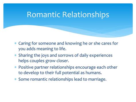 The Significance of Envisioning: Establishing Objectives for Romantic Relationships