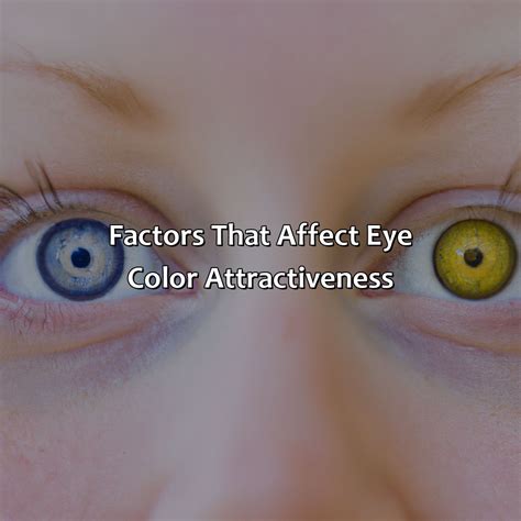 The Significance of Eye Color in Attractiveness and Social Perception