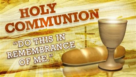 The Significance of Holy Communion in Strengthening the Believer's Connection with God