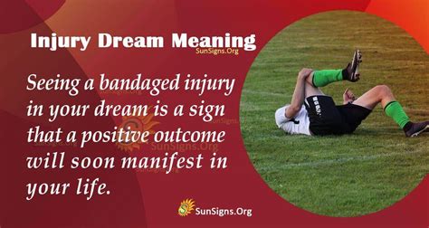 The Significance of Injuries in Dream Interpretation