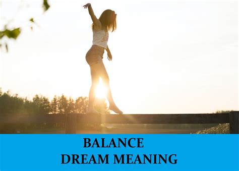 The Significance of Losing Balance and Control in the Dream