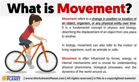 The Significance of Movement