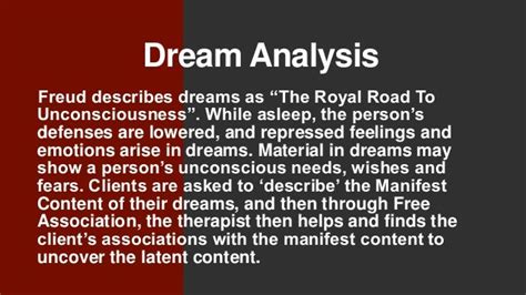 The Significance of Psychoanalysis in Deciphering Dream Symbolism