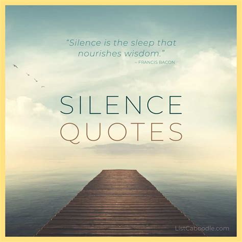 The Significance of Silence and the Expression of Self