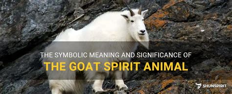 The Significance of a Goat Engaging in Consumption: Exploring the Symbolic Attributes