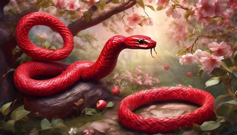 The Significance of a Scarlet Serpent in Dreams