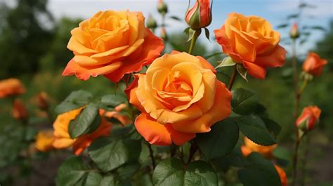 The Significance of an Orange Rose: Passion and Energy in a Floral Oasis