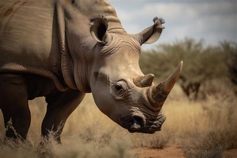 The Struggle for Survival: Conservation Efforts to Protect the Majestic Black Rhino