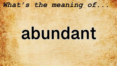 The Symbolic Meaning of an Abundant Flood