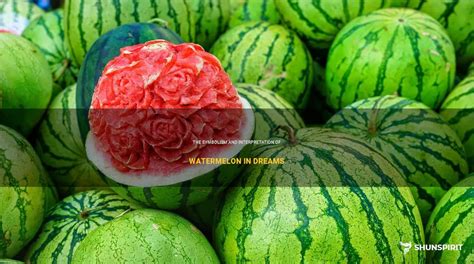 The Symbolic Representation of Watermelons in Dreams