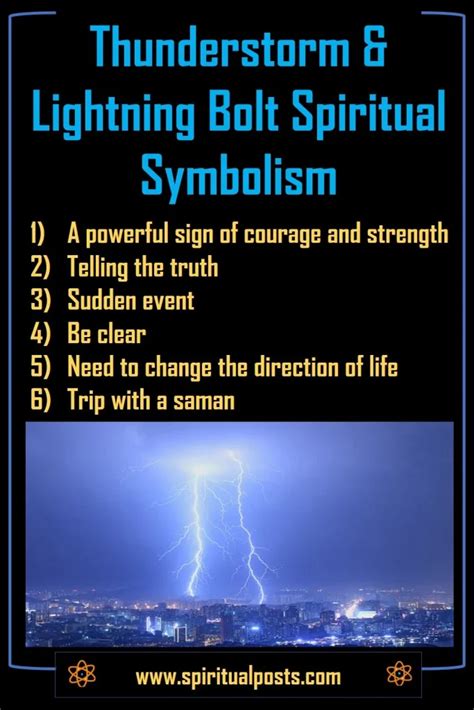 The Symbolism Behind Experiencing a Thunderbolt in a Vision