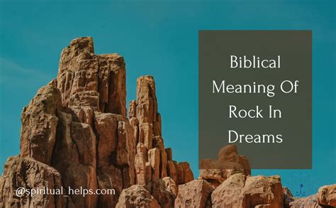 The Symbolism of Rocks in Dreams