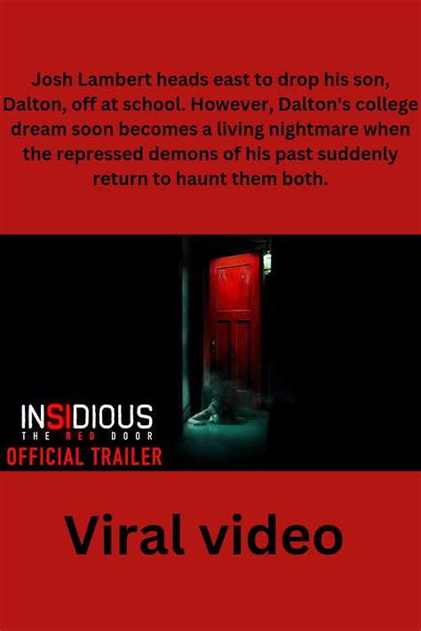 The Thrill Seeker's Nightmare: An Insidious Dream