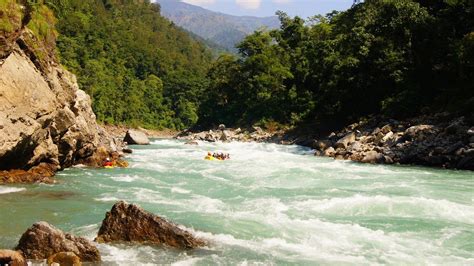 The Thrill of Conquering the Rapids of an Untamed River