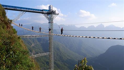 The Thrill of the Journey: An Exhilarating Experience on the Suspension Bridge