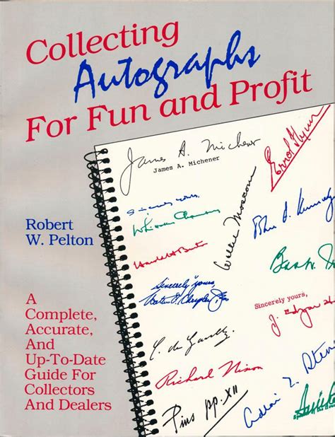 The Value of Autographs: Collecting for Fun and Profit