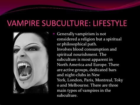 The Vampire Subculture: An Escapism from Reality or a Genuine Belief?