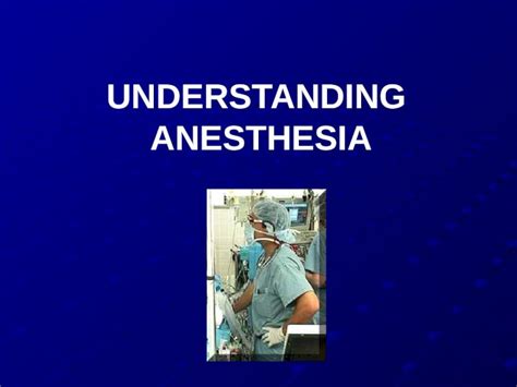 The Various Categories of Anesthesia and Their Influence on Dream Experience