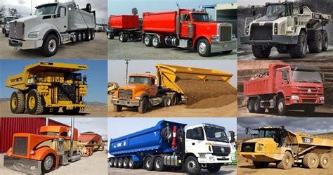 The Various Types of Dump Trucks and Their Applications