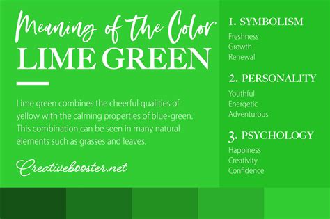 The Vibrant Hue: Exploring the Color Lime Green