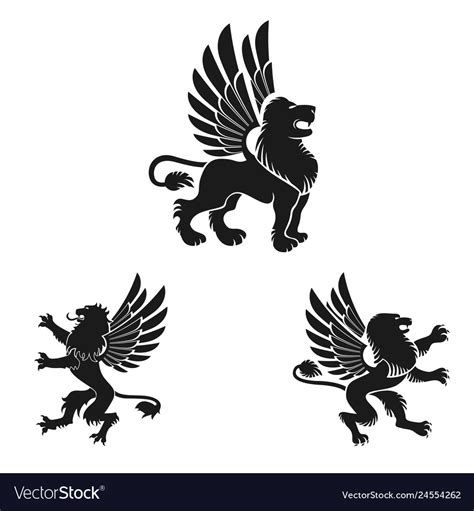 The Winged Lion in Heraldry: Significance and Variations