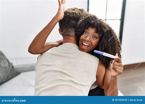 The delight of an affirmative pregnancy test: Commemorating the victory after months of endeavor