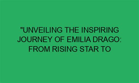 The journey to success: Emilia's inspiring path