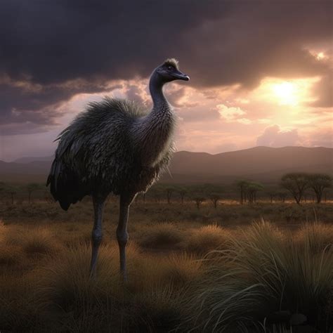 Threats and Conservation Efforts: Protecting Young Ostriches for Future Generations