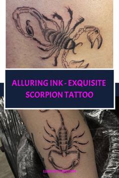 Tips for Getting a Scorpion Tattoo: Placement and Aftercare