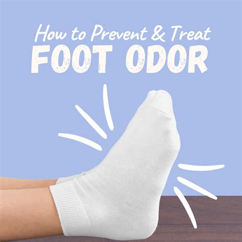 Tips for preventing and treating foot odor