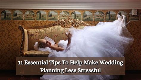 Top Tips for a Stress-Free Wedding Planning Experience