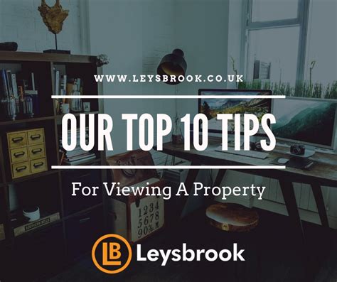 Touring Potential Properties: Tips for a Successful Viewing