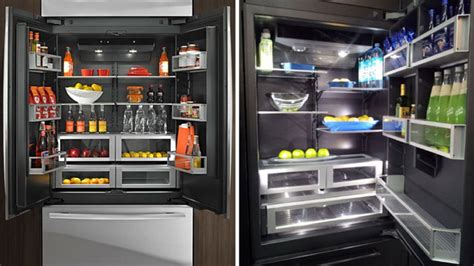 Transform the Heart of Your Home with a Sophisticated, Charcoal-colored Refrigerator