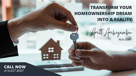 Transforming the Vision of Homeownership into Tangible Reality