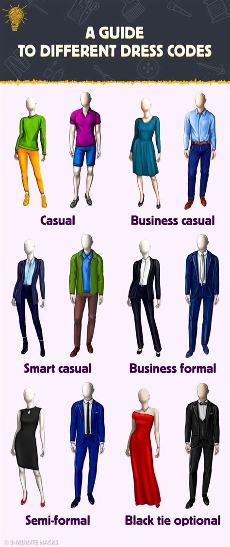 Transitioning between Different Dress Codes: From Informal to Formal Attire