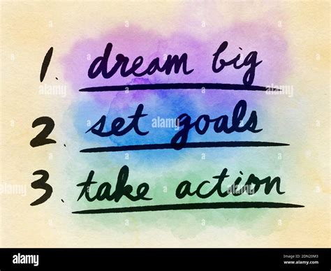 Turning Dreams into Reality: Setting Goals and Taking Action