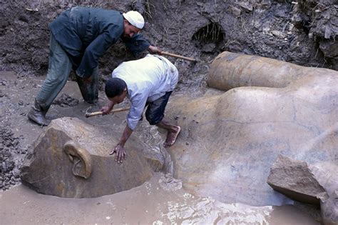 Uncovering the Pharaoh's Towering Stature