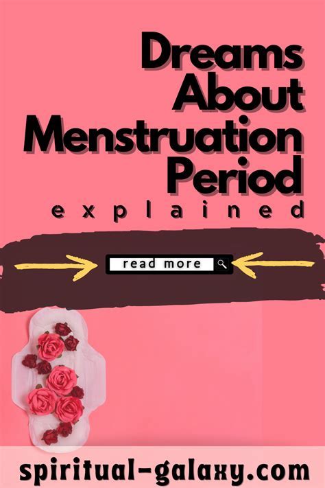 Understanding Menstruation in Dreams: A Symbolic Perspective