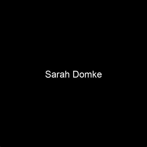 Understanding Sarah Domke's Financial Status