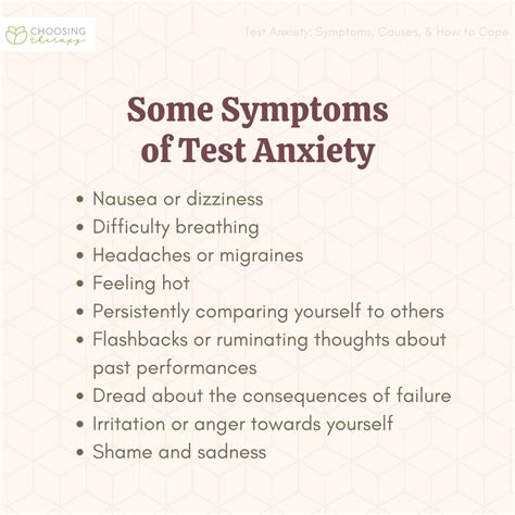 Understanding Test Anxiety: Causes and Symptoms