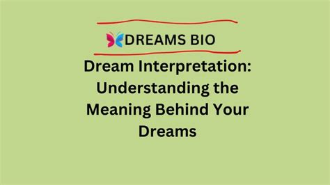 Understanding the Context of Your Dream