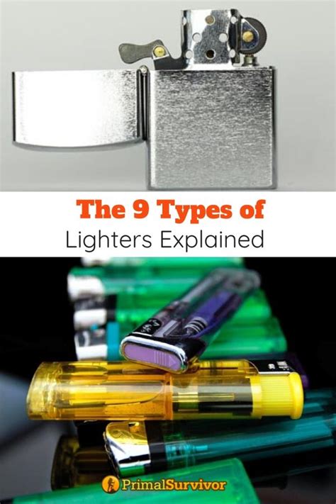 Understanding the Different Types of Lighters