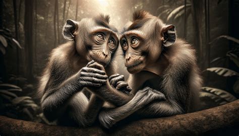 Understanding the Emotional State Reflected in Primate Imagination