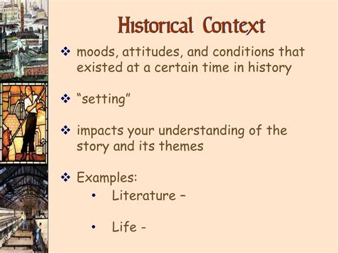 Understanding the Historical Context