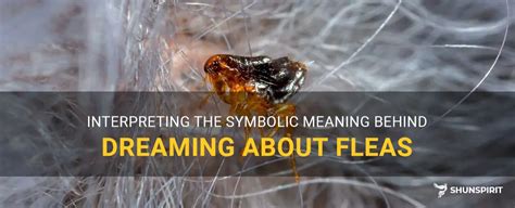 Understanding the Symbolic Significance of Fleas and Ticks in Dreams