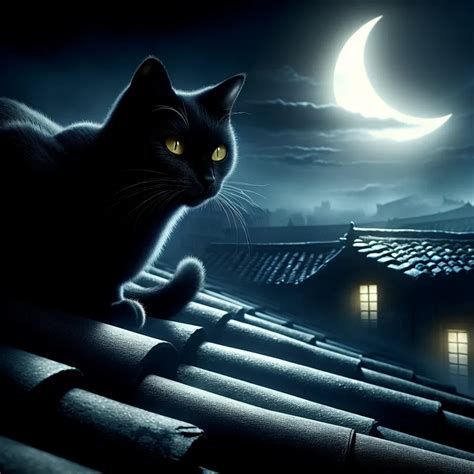 Understanding the Symbolism of a Dark Feline in Dreams